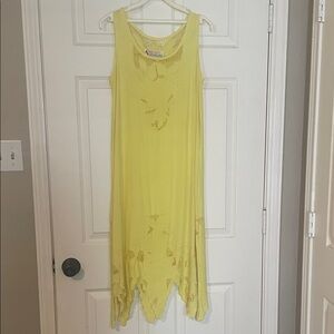 Elegant Yellow Dress